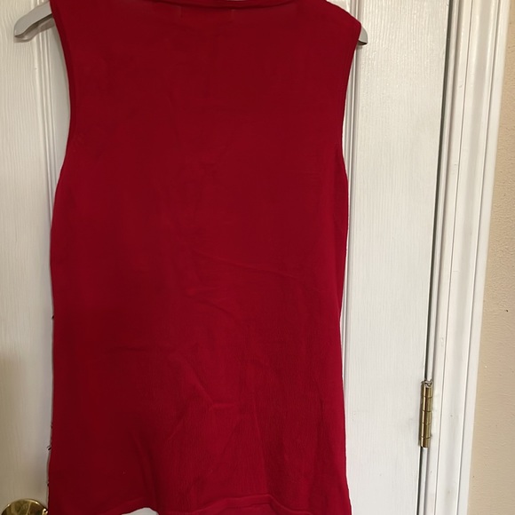 Verve red sequin shell in xl - Picture 3 of 5